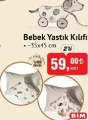 BEBEK YASTIK KILIFI 2'Lİ BEBEK YASTIK KILIFI 2'Lİ
